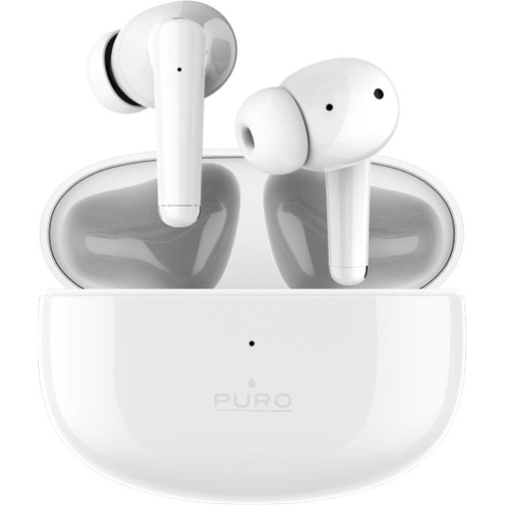 Puro Bluetooth Earphones ''STUDIO'' With ANC, White - (PUBTIPHF17WHI)