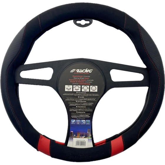 Simoni Racing ������� �������� Good Vibe R Carbon Look �����/Kokkino ���������� ����� 37-39cm - 1 ���. - (CVT/73R)