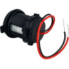 Powertech ����� Usb ��� ����� & ������� 2x USB, 24W, IP65 - (PTL-003)