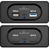 Powertech ����� Usb ��� ����� & ������� Usb & USB-C, 36W - (PTL-008)