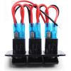Powertech ����� ������ �� 3x ��������� �����, IP65 - (PTL-018)