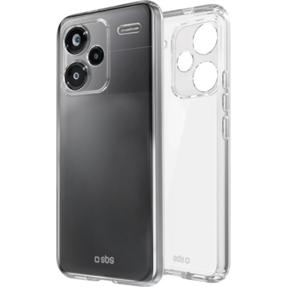 SBS 0.3 Skinny Tpu Xiaomi Redmi Note 13 Pro Plus 5G Transparent Backcover - (SKINXIRNO13PPT)