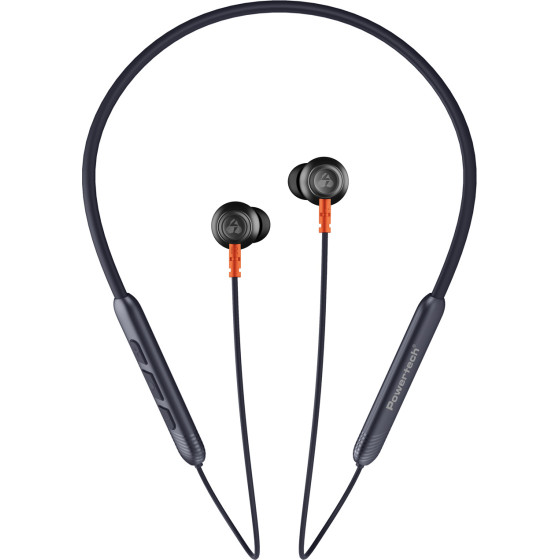 Powertech Earphones �� �������, Bluetooth Enc 10mm 180mAh, ����� - (PT-1228)