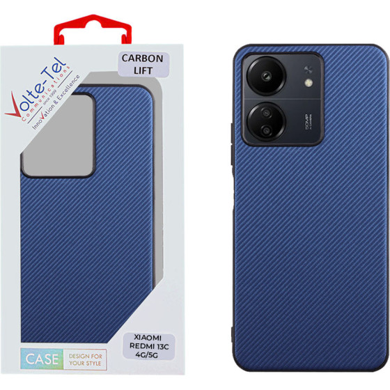 Volte-Tel ���� Xiaomi Redmi 13C 4G/5G 6.74'' Carbon Lift Full Camera Protection BLUE