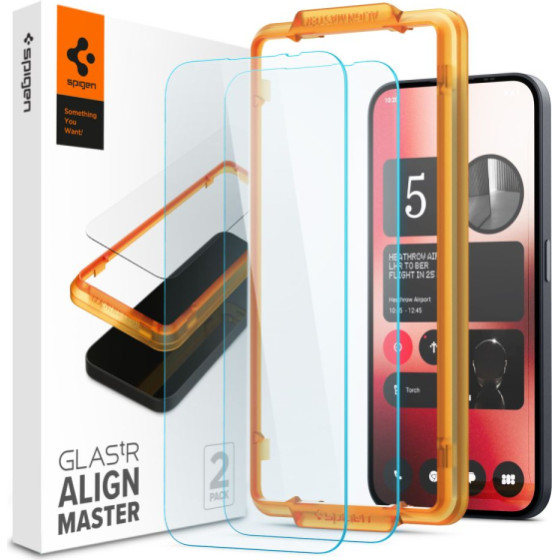 Spigen Align Master Tempered Glass Nothing Phone 2A 2pCs - (AGL07681)