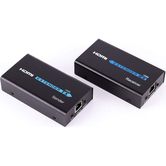 Powertech Hdmi Video Extender ���� �������� RJ45, 1080p, 60m - (CAB-H115)