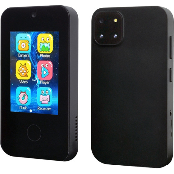 WOWKIDS ������� Smartphone �� ������ P1 Plus, 2.8'' ����� ����, ����� - (WOW-P1PLUS-BK)