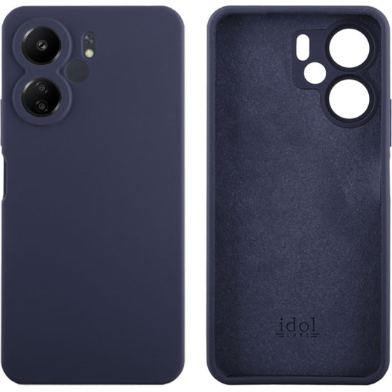 Idol 1991 ���� Xiaomi Redmi 13C 4G/5G 6.74'' Velvet Elite Tpu 4 Side Full Camera Protection Dark BLUE
