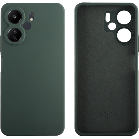 Idol 1991 ���� Xiaomi Redmi 13C 4G/5G 6.74'' Velvet Elite Tpu 4 Side Full Camera Protection GREEN