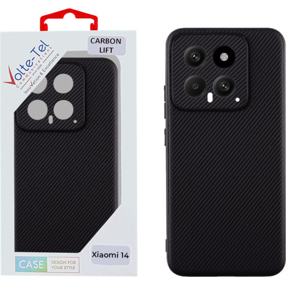 Volte-Tel ���� Xiaomi 14 5G 6.36'' Carbon Lift Full Camera Protection BLACK