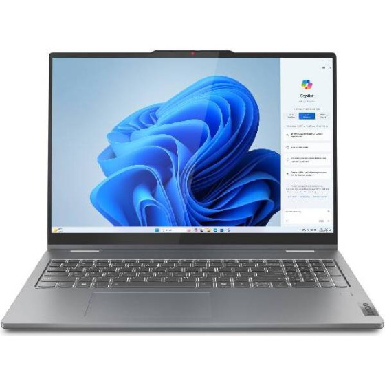 Lenovo Ideapad 5 2-in-1 16AHP9 |Amd Ryzen 5 8645HS |16 Gb | 512GB Ssd |Amd Radeon 760M Graphics |16'' Wuxga (1920x1200) Touch |Windows 11 Home| 2Y Warranty| Luna Grey - (83DS000GGM)