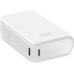 SBS Powerbank 10000 Mah Nanotube 2 Ports Pd 10W White - (BB10000MINIW)