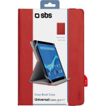 SBS Tablet Universal Book Case Up To 11' Red - (TABKUNI11R)