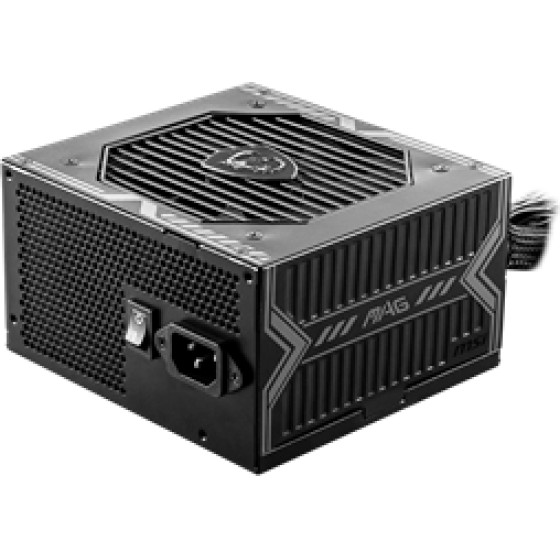 MSI Psu 750W Mag A750BN PCIE5, 80+ Bronze CERTIFIED, Sleeve Bearing 120MM Quiet & Cool FAN, 5YW - (306-7ZP2C11-CE0)