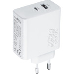 Maxlife Travel Qc Pd + 1 Port 45W White - (MXTC0745AC)