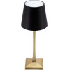 SECURIT ����������� ��������� LED, ���� 28cm, ����������������, ROME, �����/����� - (LP-RO-GD-BL)