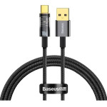 Baseus Explorer Series Auto Power-Off Fast Charging Data Cable Usb To Type-C 100W 1m Black - (CATS000201)