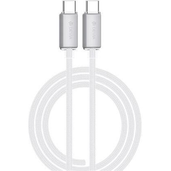 Devia ������� �������� EC688 Woven Usb C �� Usb C Pd 3A 60W 1.5m Extreme Speed ����� - (105737, E688)