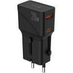 Devia ������� ��������� �������� - ���������� Multi Function G520 Mini 3A 20W PD+Qc �� ����� ����� Usb A & Usb C �����