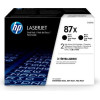 HP 87X Original Black 2 pc(s) - (CF287XD)