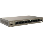 Tenda 9GE+1SFp Ethernet Switch With 8-Port Poe - (TEG1110PF-8-102W)