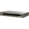 Tenda 9GE+1SFp Ethernet Switch With 8-Port Poe - (TEG1110PF-8-102W)