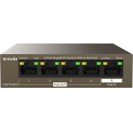 Tenda 5-Port Gigabit Pd Switch With 4-Port Poe - (TEG1105PD)