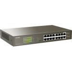 Tenda 1000M & Poe 16-Port Gigabit Ethernet Switch With 16-Port Poe - (TEG1116P-16-150W)
