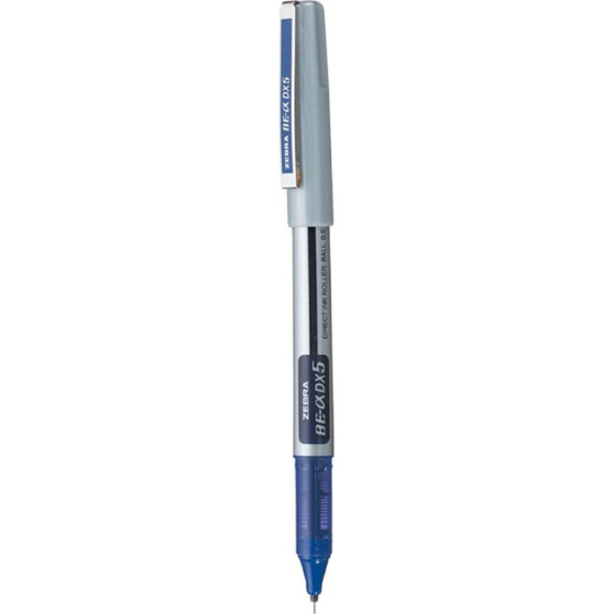Zebra DX5 Zebroller Silver Rollerpen 0,5mm Blue - (ZB-16072Z)