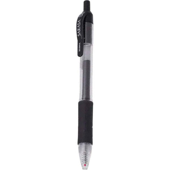 Zebra Sarasa Retractable Gelpen 0,5mm Black - (ZB-46710)