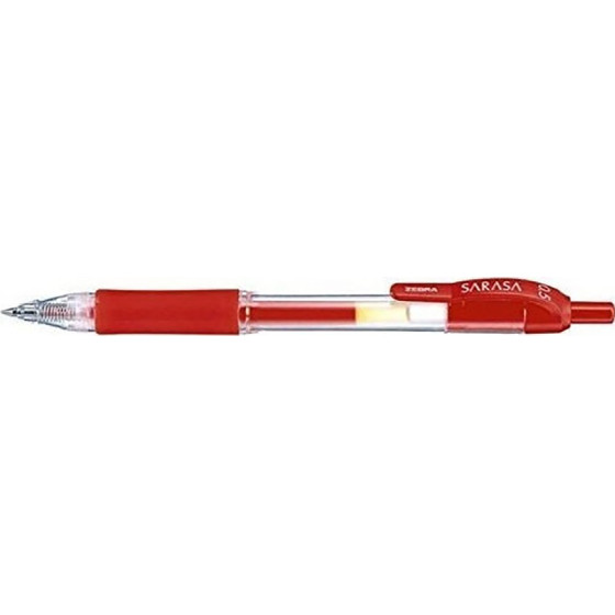 Zebra Sarasa Retractable Gelpen 0,5mm Red - (ZB-46730)