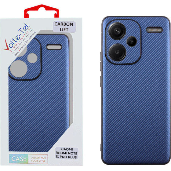 Volte-Tel ���� Xiaomi Redmi Note 13 Pro Plus 5G 6.67'' Carbon Lift Full Camera Protection BLUE