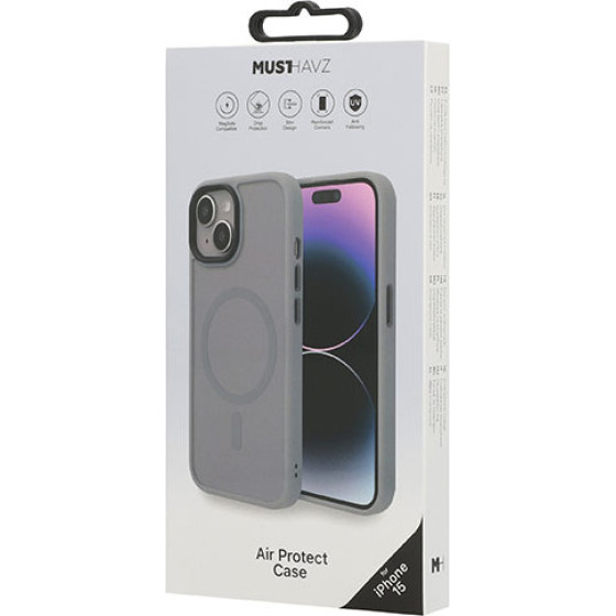 Musthavz ���� Air Protect �� Magsafe ��� Apple Iphone 15 ���� - (MHCOVAPIP23AGRY)