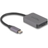 DeLock Card Reader ��� Sd & Micro SD, USB-C, 5 Gbps, ���� - (91009)