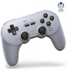 8BItdo Pro 2 Gamepad Hall Effect Version - Bluetooth And Type C - Nintendo Switch/PC/MAC/Android/Raspberry Gray - (04383)