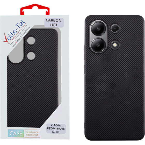 Volte-Tel ���� Xiaomi Redmi Note 13 4G 6.67'' Carbon Lift Full Camera Protection BLACK