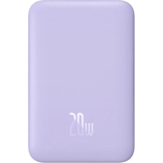 Baseus Powerbank Magnetic Mini 10000mAh USB-C 20W Magsafe Purple - (PPCX110105)