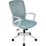 LGP Office Chair Rhea WHITE/L.Blue - (LGP114116)