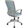 LGP Office Chair Rhea WHITE/L.Blue - (LGP114116)
