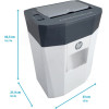 HP Oneshred Auto 80CC - 2817 ������/���� ������������ �������� ��� ������ Cross Cut P4 - 8 Manual/80 Auto x A4 - 15L - (Oneshred Auto 80CC - 2817)