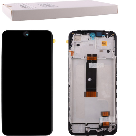 Xiaomi Redmi 12 ����� + Touch Screen + Lens + Frame Black Original Service Pack - (560002M19A00)