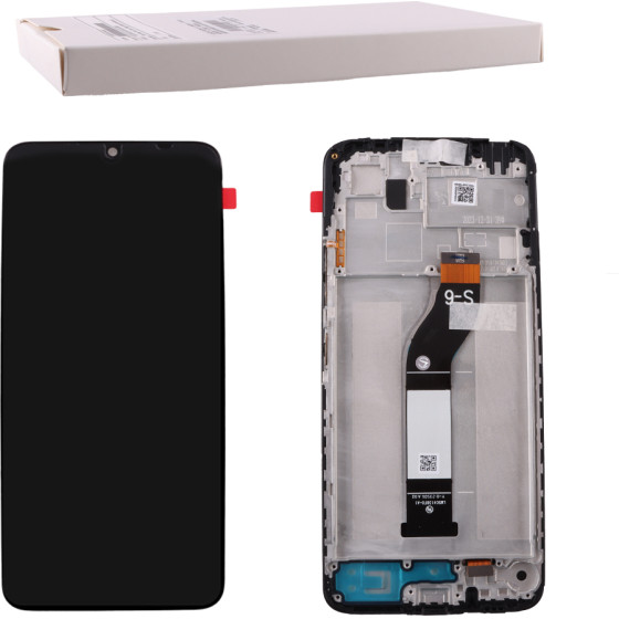 Xiaomi Redmi 13C 4G/Poco C65 ����� + Touch Screen + Lens + Frame Black Original Service Pack - (560002C3UA00)