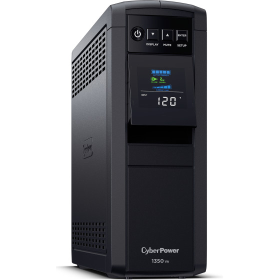CyberPower Ups Intelligent Line Interactive Apfc Lcd 1350VA - (CP1350EPFCLCD)