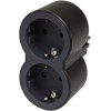 Legrand Surgearrest 2 Outlets Black/Grey - (694517)