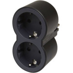 Legrand Surgearrest 2 Outlets Black/Grey - (694517)