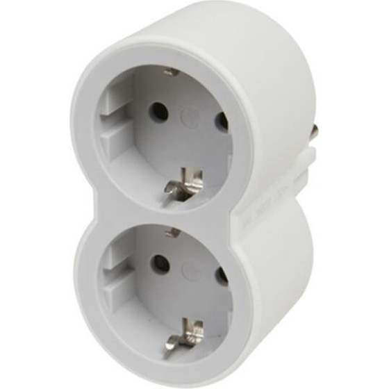 Legrand Surgearrest 2 Outlets White/Grey - (694516)