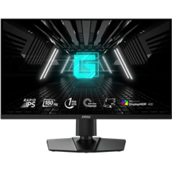 MSI Monitor Gaming G274QPf E2, Flat Ips WQHD, 27'', 16:9, 400CD/M2, 100.000.000:1, 1MS, 180Hz, 2560x1440, 2xHDMI/Display PORT/Usb TYPE-C/Headphone OUT, BLACK, 3YW - (9S6-3CC29H-210)