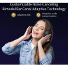 QCY H3 High-Res Headset Blue - w. Mic, Active Noise Canceling With 4 Mode Anc 60h Multipoint - (6957141408414)