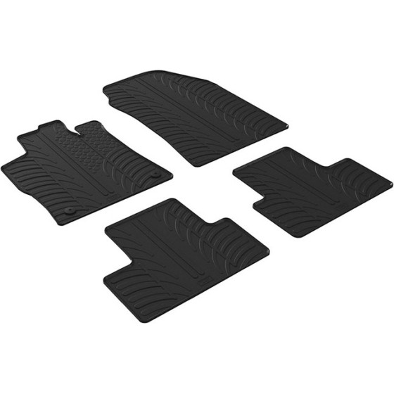 ������� ����������� Gledring (0167) ������� �� Opel Astra L Hb 2021 / Peugeot 308 Hb 2021+ (Rubber Mats) - (21258)