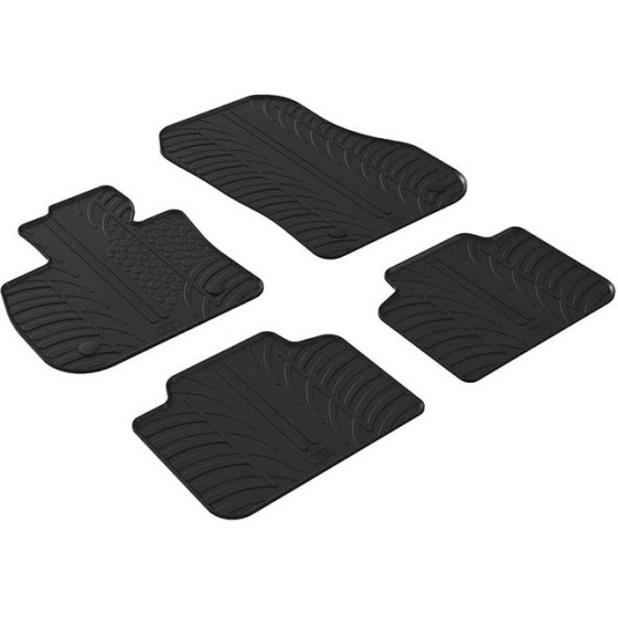 ������� ����������� Gledring (0545) ������� �� Bmw X1 Suv 06.2022+ / Automatic (Rubber Mats) - (21263)